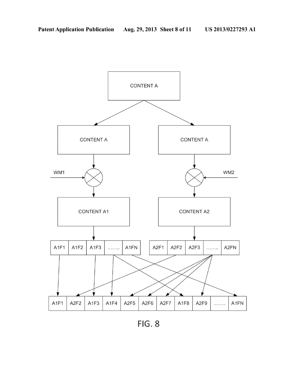 Method For Watermarking Content - diagram, schematic, and image 09