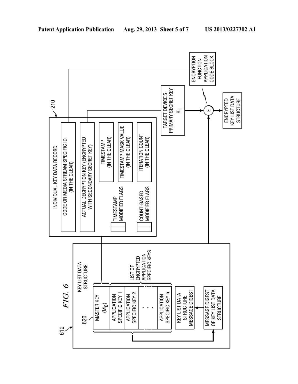 METHOD AND SYSTEM FOR A RECURSIVE SECURITY PROTOCOL FOR DIGITAL COPYRIGHT     CONTROL - diagram, schematic, and image 06