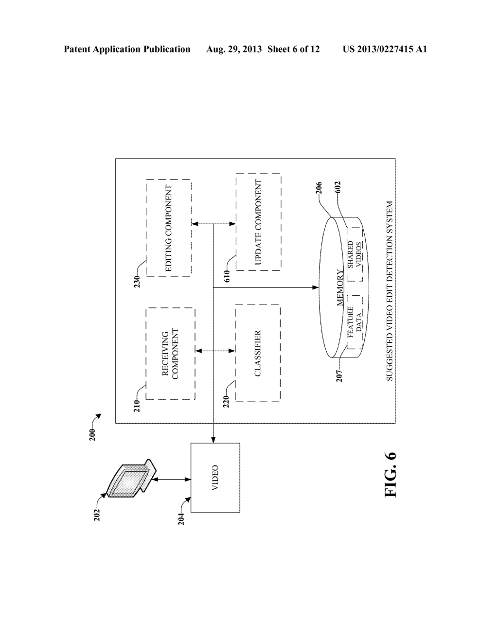 AUTOMATIC DETECTION OF SUGGESTED VIDEO EDITS - diagram, schematic, and image 07