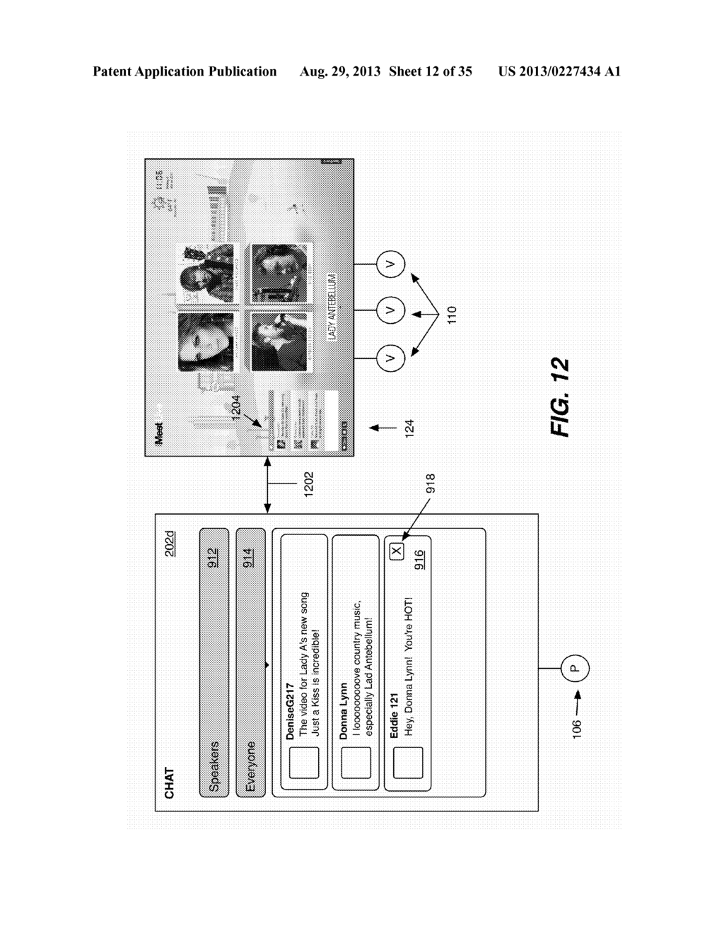 Audio/Text Question Submission and Control in a Produced Online Event - diagram, schematic, and image 13