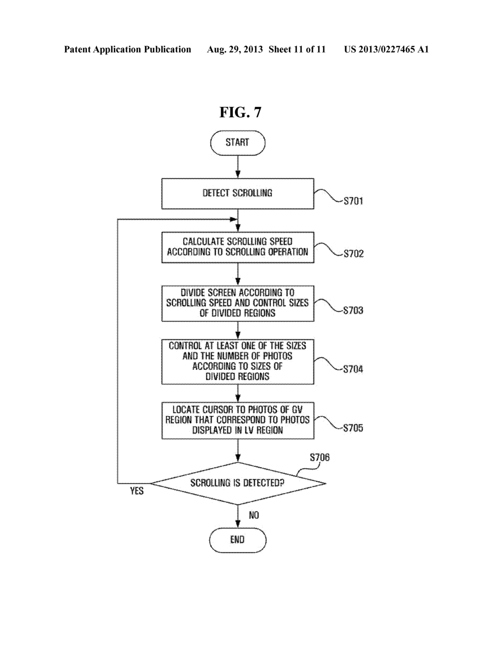 APPARATUS AND METHOD OF PROVIDING ITEMS BASED ON SCROLLING - diagram, schematic, and image 12