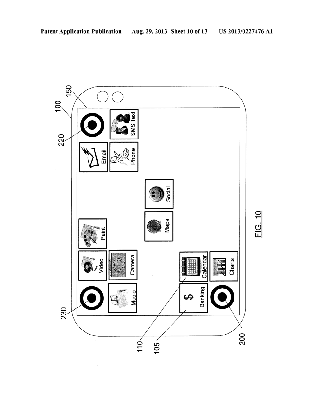 METHOD, APPARATUS AND COMPUTER PROGRAM PRODUCT FOR MANAGEMENT OF     INFORMATION ON A GRAPHIC USER INTERFACE - diagram, schematic, and image 11