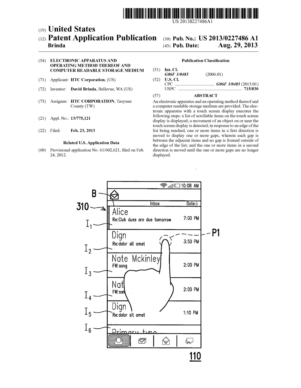 ELECTRONIC APPARATUS AND OPERATING METHOD THEREOF AND COMPUTER READABLE     STORAGE MEDIUM - diagram, schematic, and image 01