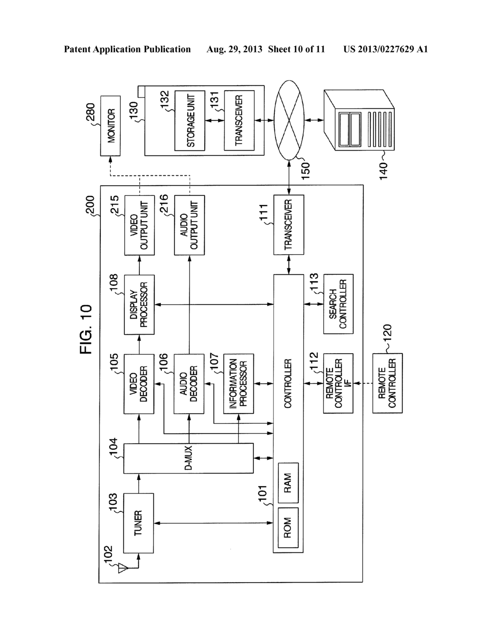 SYSTEM, VIDEO DISPLAY APPARATUS, CONTENT SERVER, AND INFORMATION TERMINAL     DEVICE - diagram, schematic, and image 11