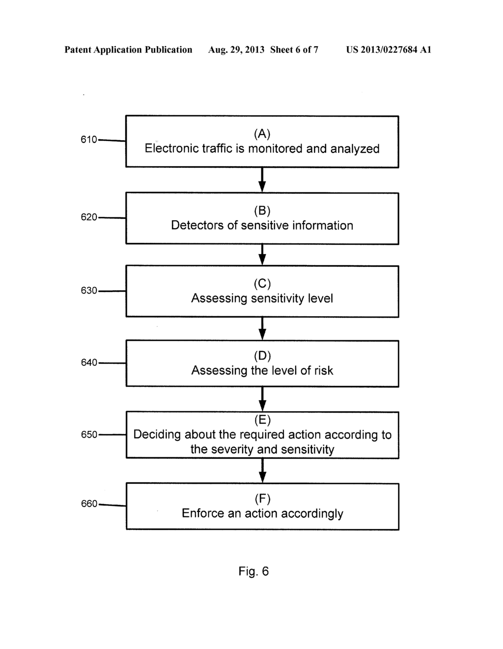 METHOD AND SYSTEM FOR PROTECTION AGAINST INFORMATION STEALING SOFTWARE - diagram, schematic, and image 07