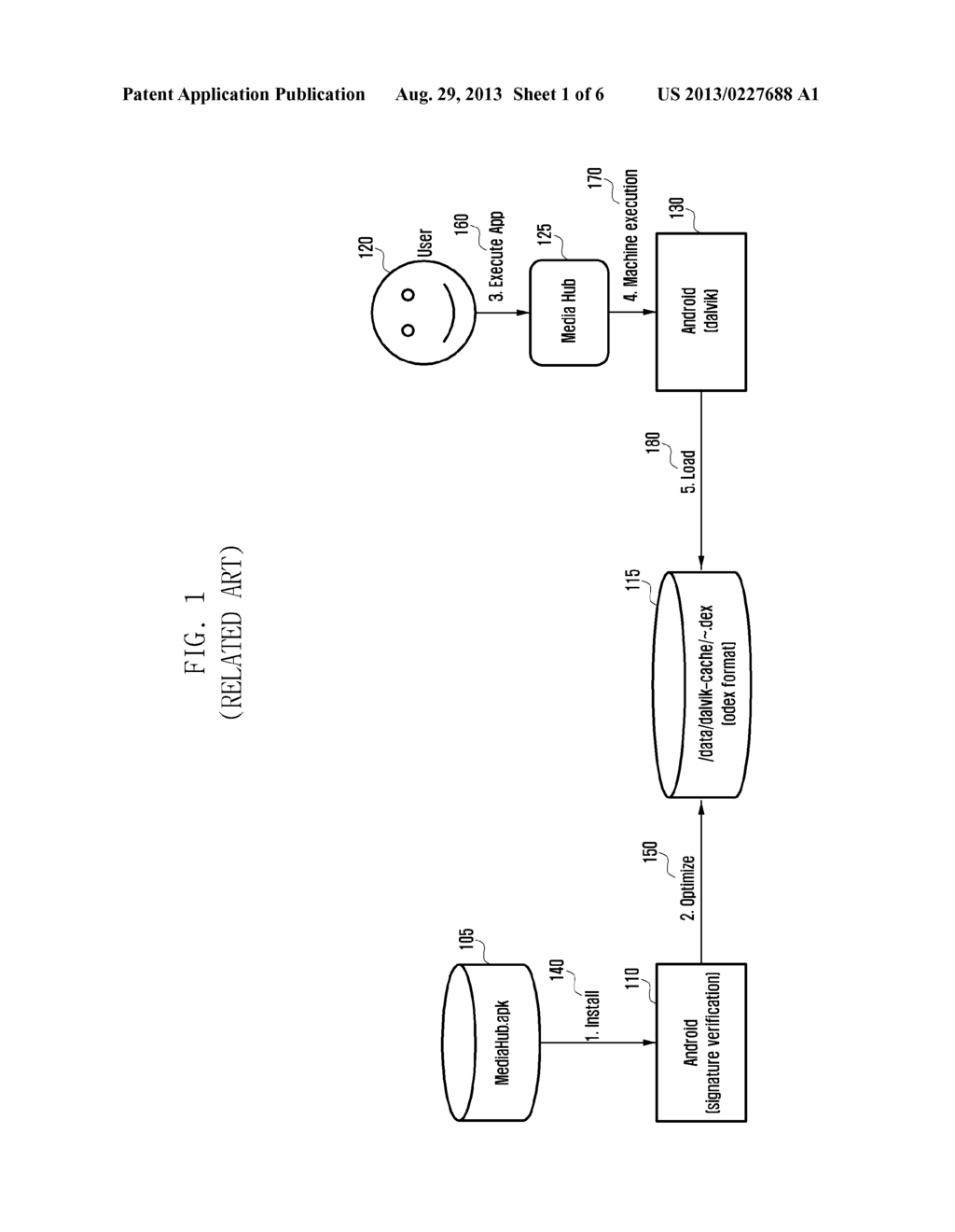 METHOD AND APPARATUS FOR DETECTING TAMPERED APPLICATION - diagram, schematic, and image 02