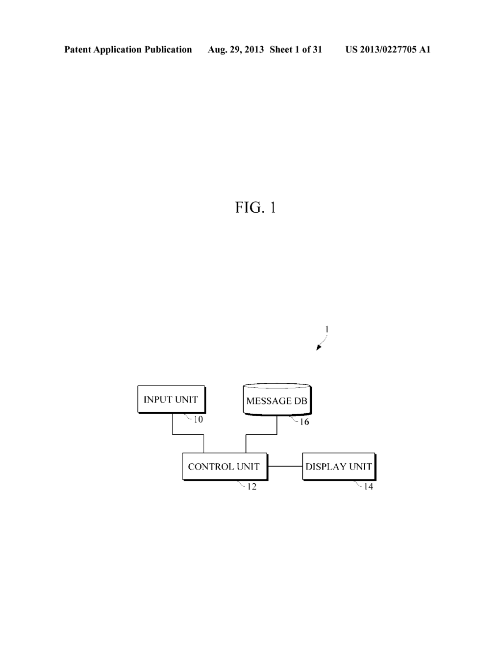 TERMINAL AND METHOD FOR HIDING AND RESTORING MESSAGE - diagram, schematic, and image 02