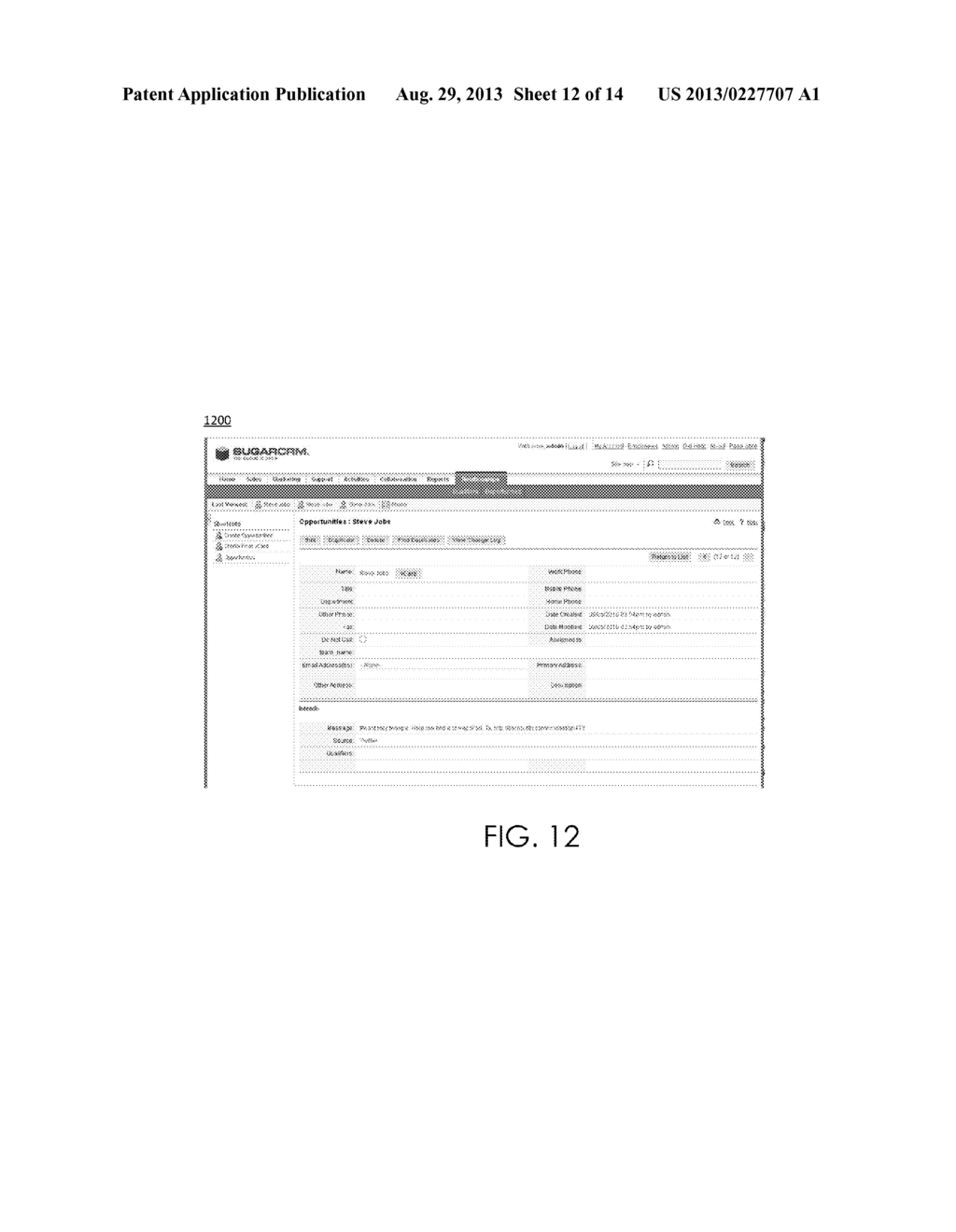 RELATIONSHIP MANAGEMENT SYSTEM AND METHOD OF OPERATION THEREROF - diagram, schematic, and image 13