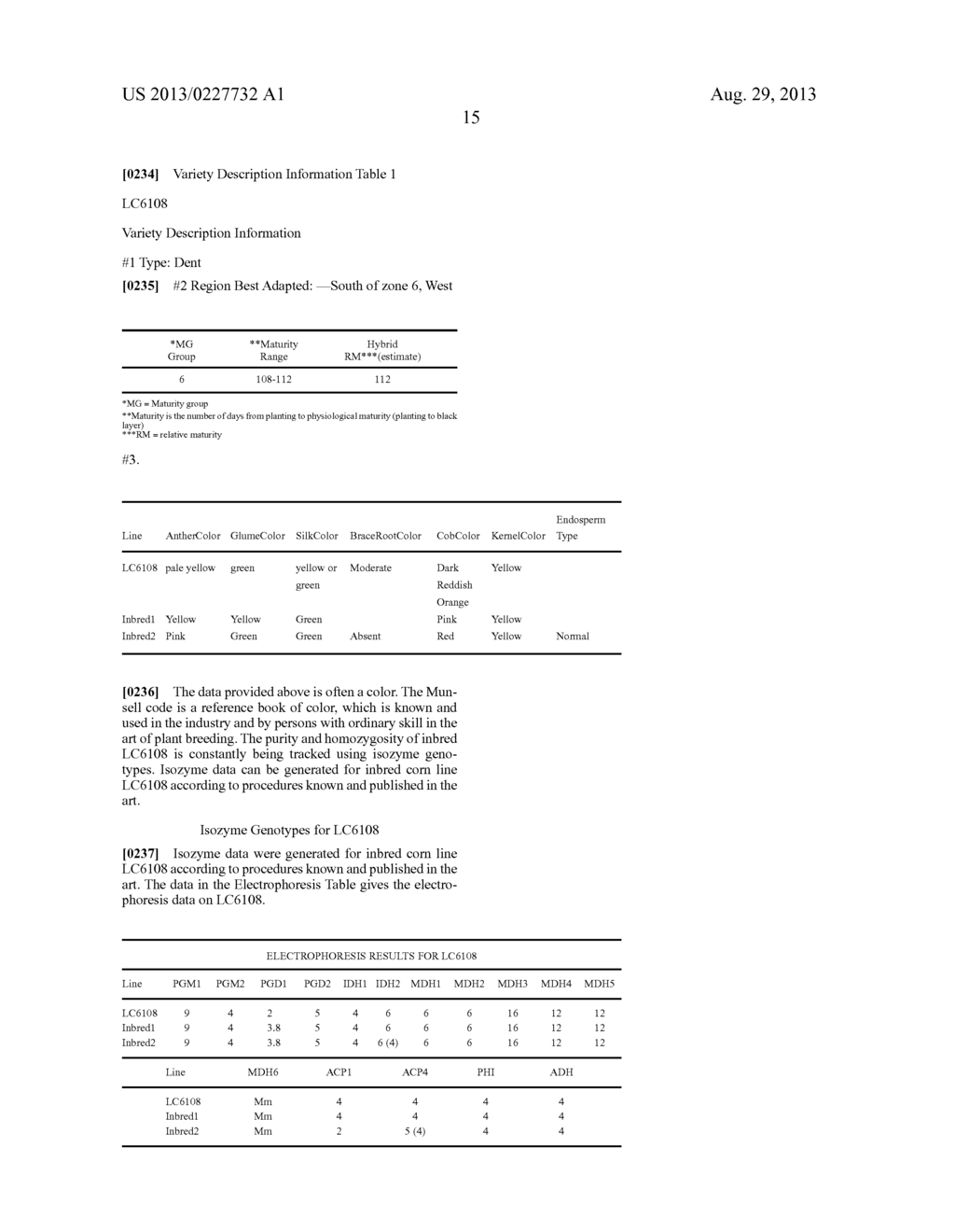 Variety Corn Line LC6108 - diagram, schematic, and image 16