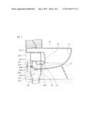 TOILET BOWL INCLUDING ROTARY DISCHARGE PIPE diagram and image