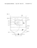 TOILET BOWL INCLUDING ROTARY DISCHARGE PIPE diagram and image