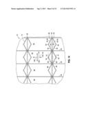 SANDWICH STRUCTURE WITH SHEAR STIFFNESS BETWEEN SKINS AND COMPLIANCE IN     THE THICKNESS DIRECTION diagram and image