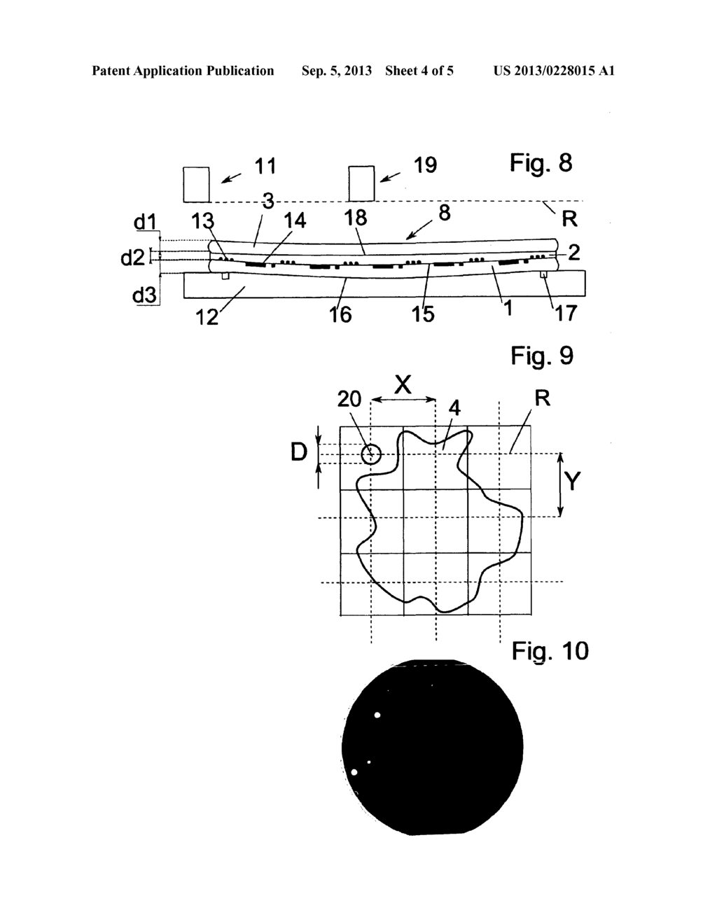 MEASURING DEVICE AND METHOD FOR MEASURING LAYER THICKNESSES AND DEFECTS IN     A WAFER STACK - diagram, schematic, and image 05