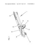 SELF-ENGAGING NON-RECIPROCATING CHARGING HANDLE diagram and image