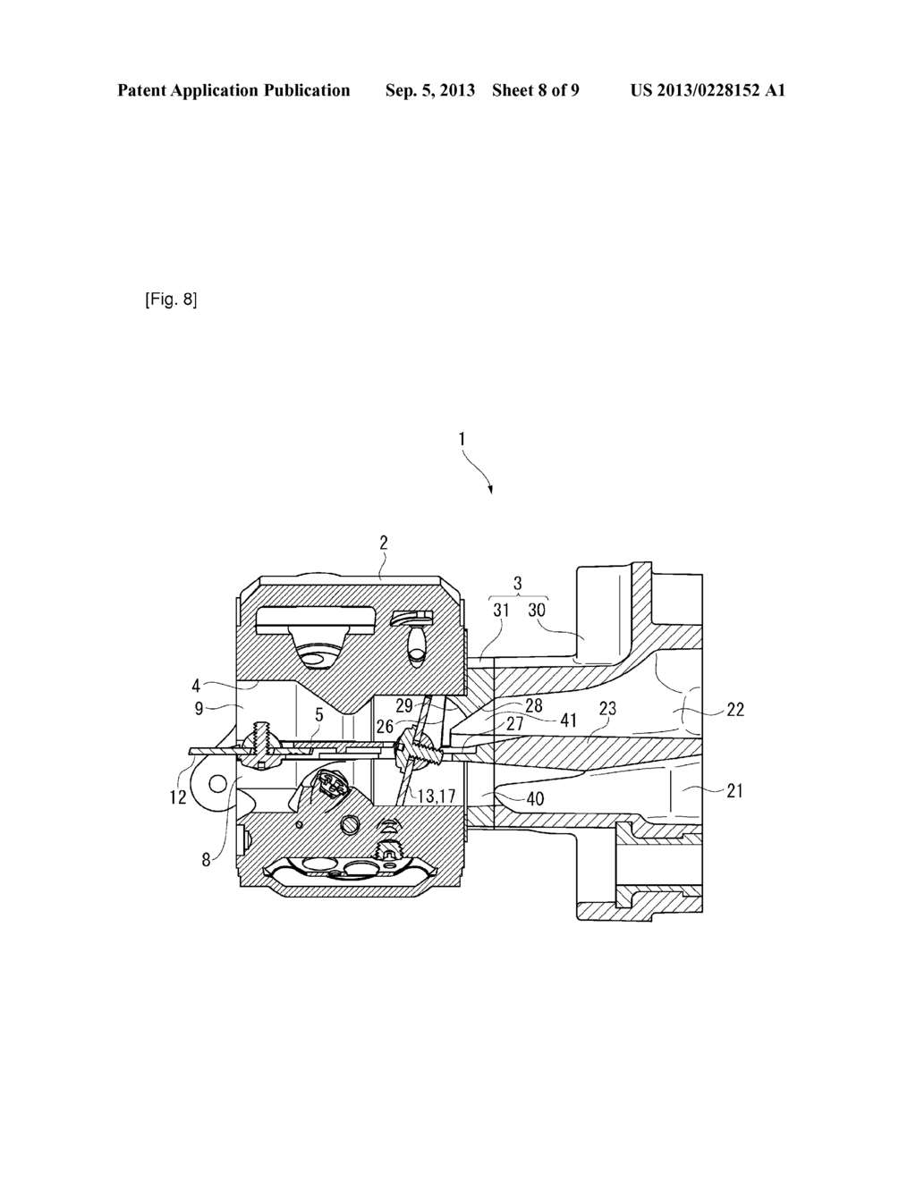 AIR SUPPLY DEVICE OF STRATIFIED SCAVENGING TWO-CYCLE ENGINE - diagram, schematic, and image 09