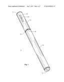 Electronic Cigarette With Liquid Reservoir diagram and image