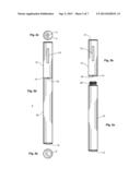 Electronic Cigarette With Liquid Reservoir diagram and image