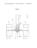 METHOD FOR COLLECTING DROPLET ATTACHED ON EXTERNAL SURFACE OF NEEDLE INTO     CAPILLARY TUBE diagram and image