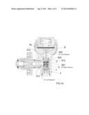 SHUT-OFF MEMBER OF A PRESSURE REDUCING VALVE OF A PRESSURE REGULATOR     DEVICE, AND PRESSURE REGULATOR DEVICE HAVING SUCH SHUT-OFF MEMBER diagram and image