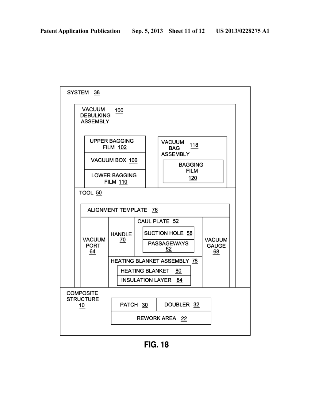 METHOD OF PROCESSING A COMPOSITE PATCH - diagram, schematic, and image 12