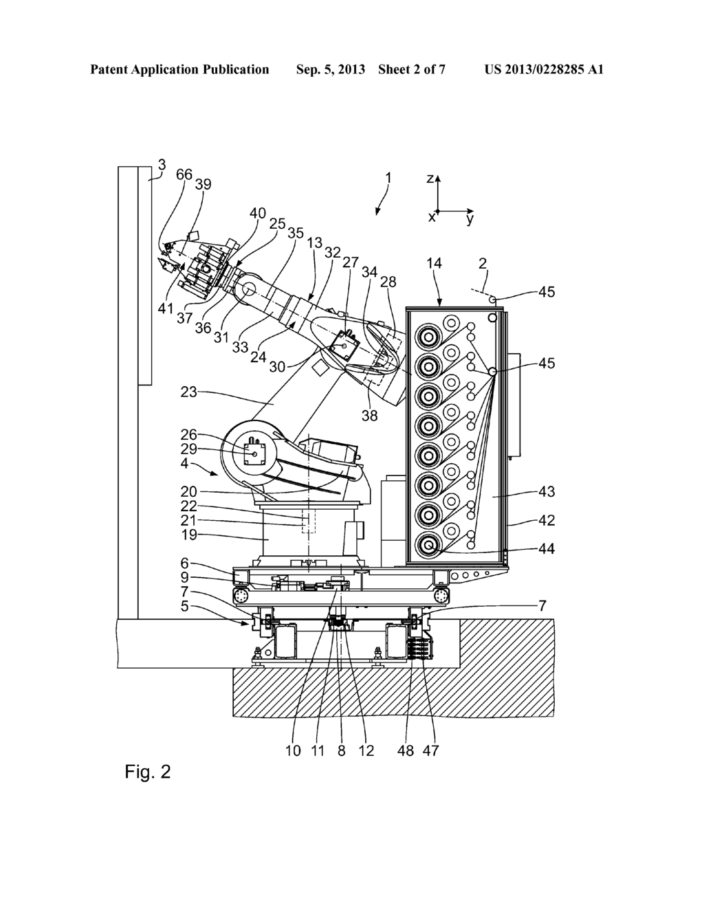 METHOD AND MANUFACTURING UNIT FOR PRODUCING FIBER COMPOSITE MATERIAL     COMPONENTS - diagram, schematic, and image 03