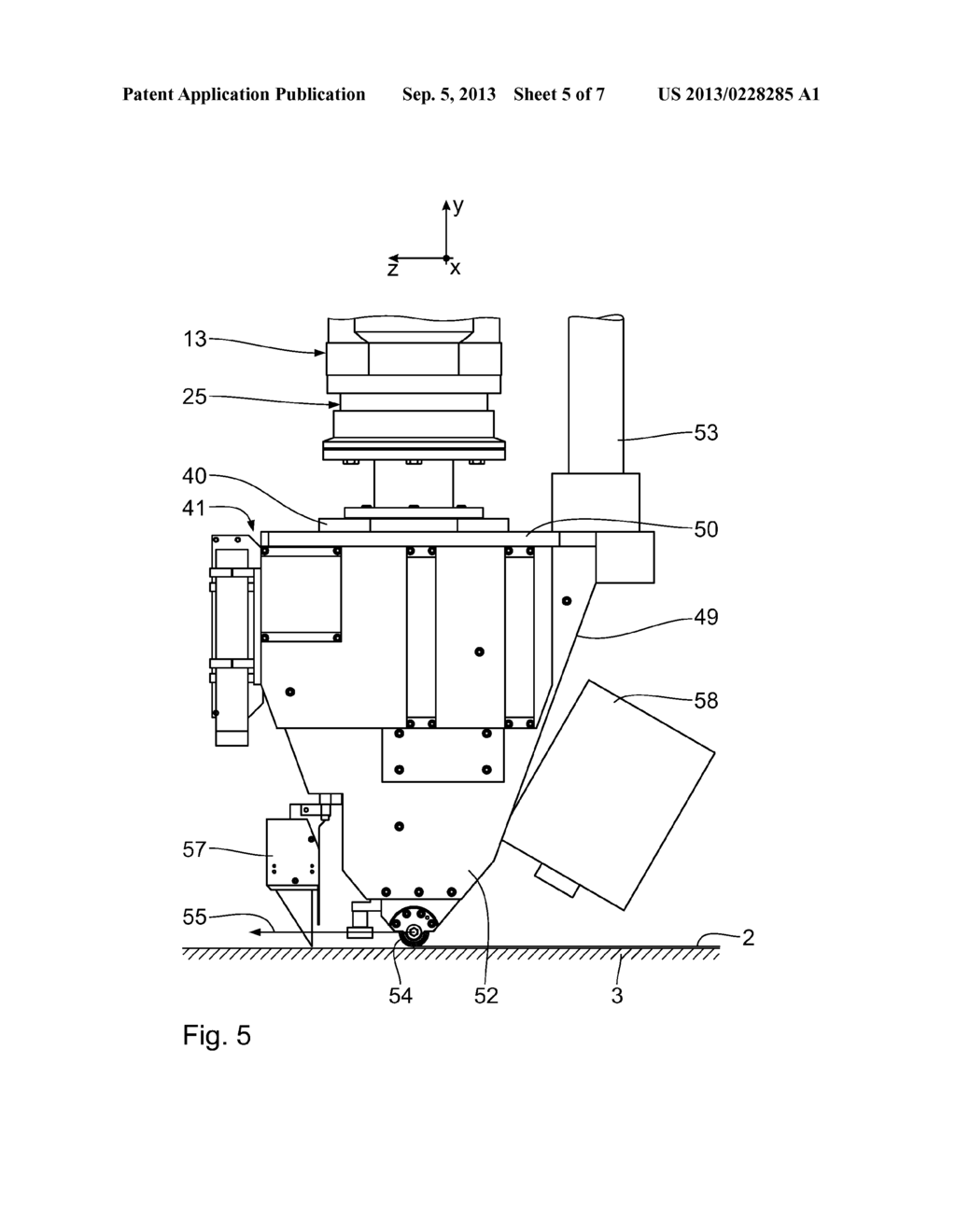 METHOD AND MANUFACTURING UNIT FOR PRODUCING FIBER COMPOSITE MATERIAL     COMPONENTS - diagram, schematic, and image 06