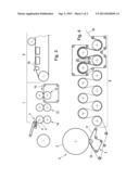 METHOD FOR PRODUCING CREPE PAPER THAT IS SMOOTH ON ONE SIDE diagram and image