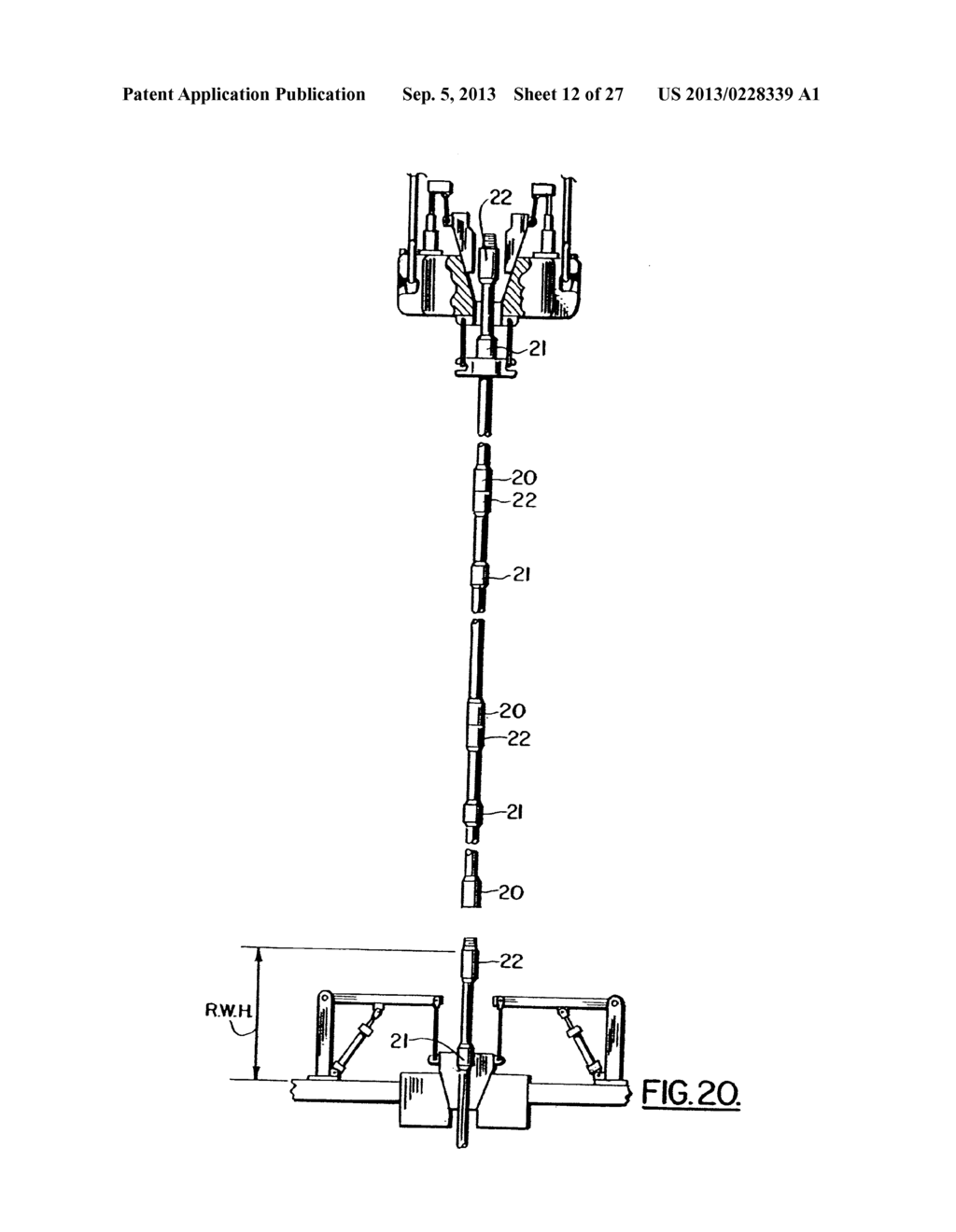 APPARATUS FOR, AND METHOD OF, LANDING ITEMS AT A WELL LOCATION - diagram, schematic, and image 13