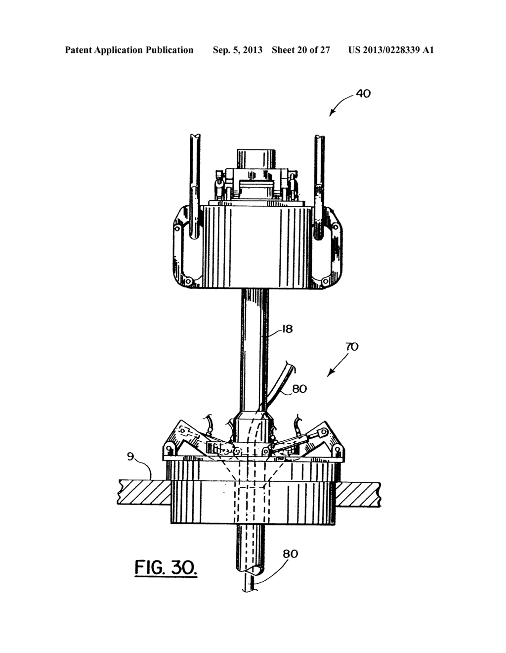 APPARATUS FOR, AND METHOD OF, LANDING ITEMS AT A WELL LOCATION - diagram, schematic, and image 21