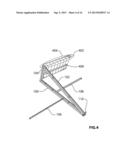 Solar Panel Support With Integrated Ballast Channels diagram and image