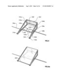 Solar Panel Support With Integrated Ballast Channels diagram and image