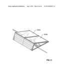 Solar Panel Support With Integrated Ballast Channels diagram and image