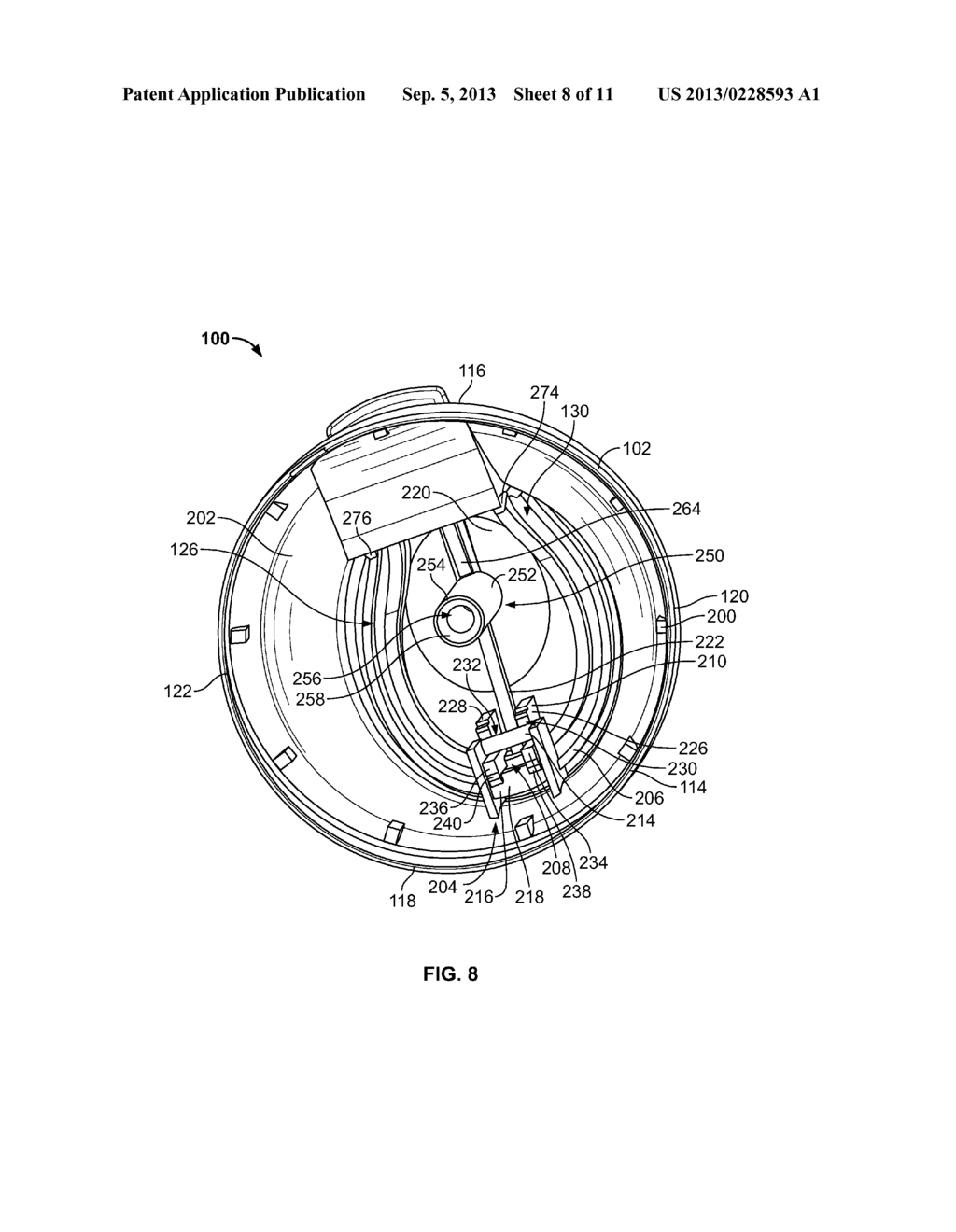 Dual Activated Actuator Cap - diagram, schematic, and image 09