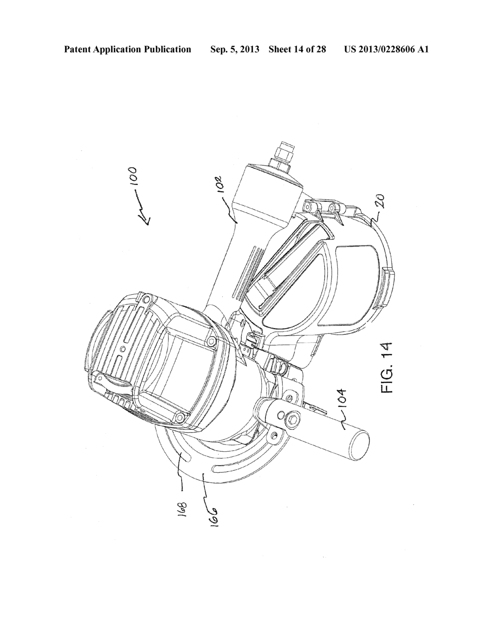 Fastening Tool With Dual Pneumatic Handles - diagram, schematic, and image 15