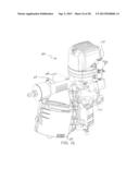 Fastening Tool With Dual Pneumatic Handles diagram and image