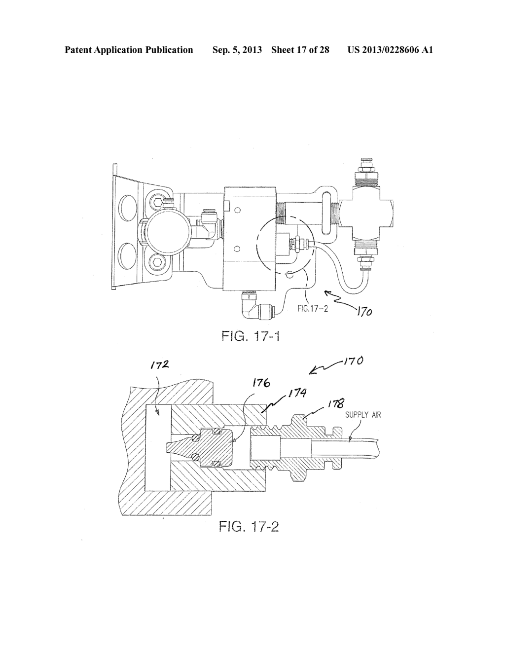 Fastening Tool With Dual Pneumatic Handles - diagram, schematic, and image 18