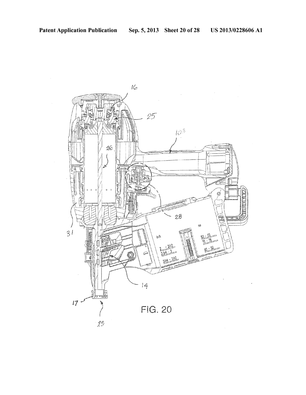 Fastening Tool With Dual Pneumatic Handles - diagram, schematic, and image 21