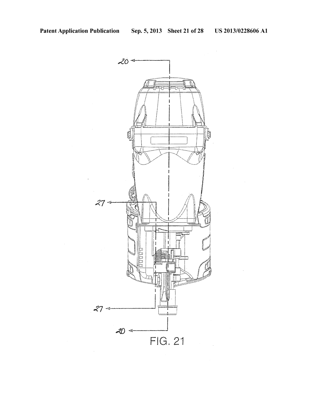 Fastening Tool With Dual Pneumatic Handles - diagram, schematic, and image 22