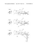 METHOD AND DEVICE FOR FITTING OUT AN AIRCRAFT NOSE COMPARTMENT IN AN     AVIONICS BAY diagram and image