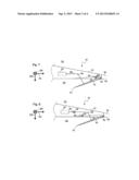 METHOD AND DEVICE FOR FITTING OUT AN AIRCRAFT NOSE COMPARTMENT IN AN     AVIONICS BAY diagram and image