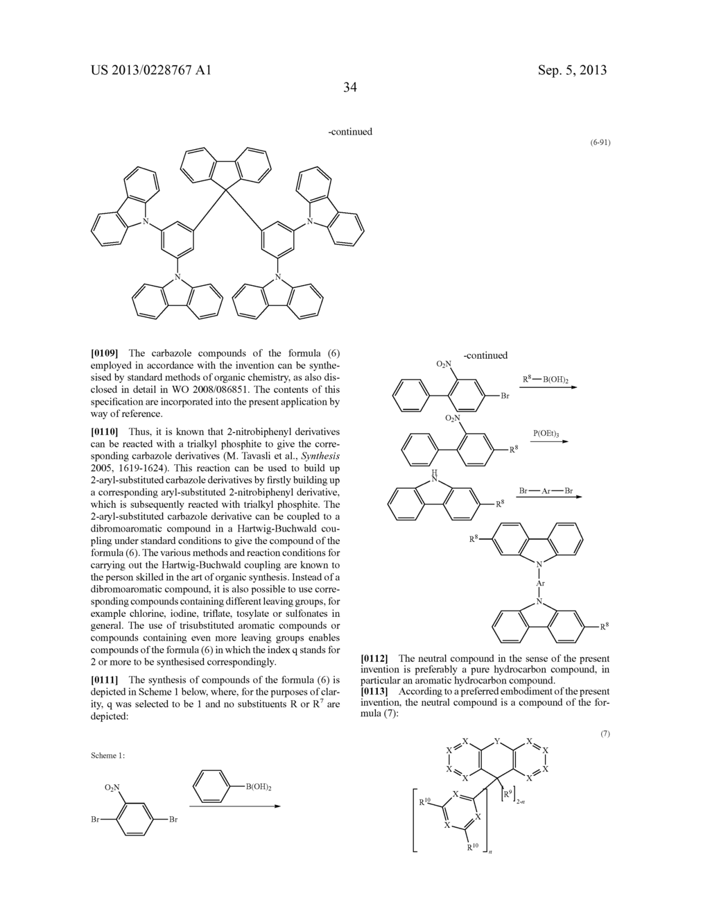 MATERIALS FOR ORGANIC ELECTROLUMINESCENT DEVICES - diagram, schematic, and image 37