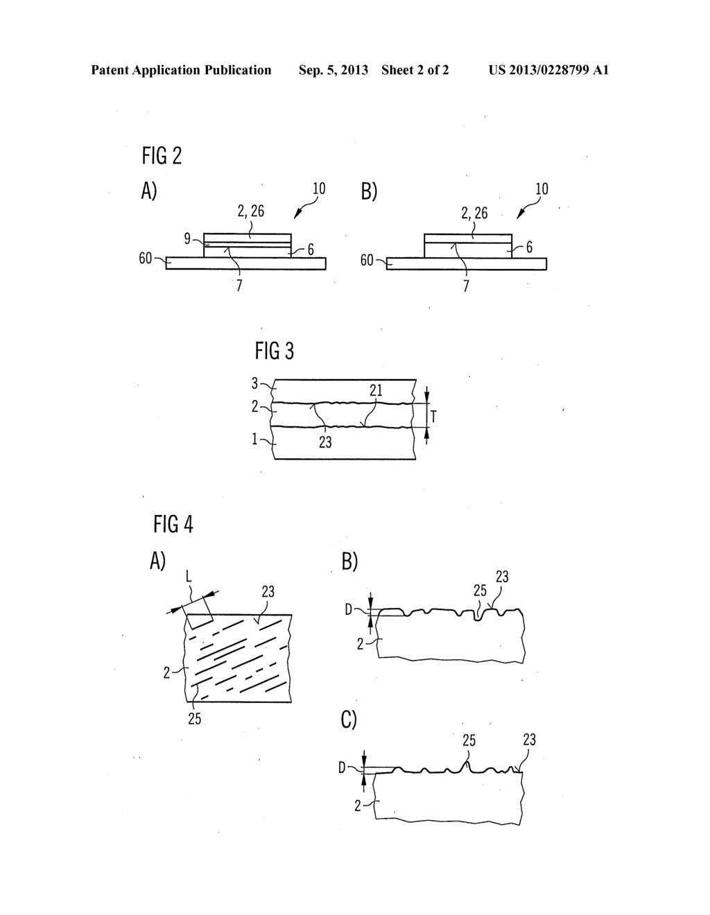 METHOD FOR PRODUCING A SILICONE FOIL, SILICONE FOIL AND OPTOELECTRONIC     SEMICONDUCTOR COMPONENT COMPRISING A SILICONE FOIL - diagram, schematic, and image 03