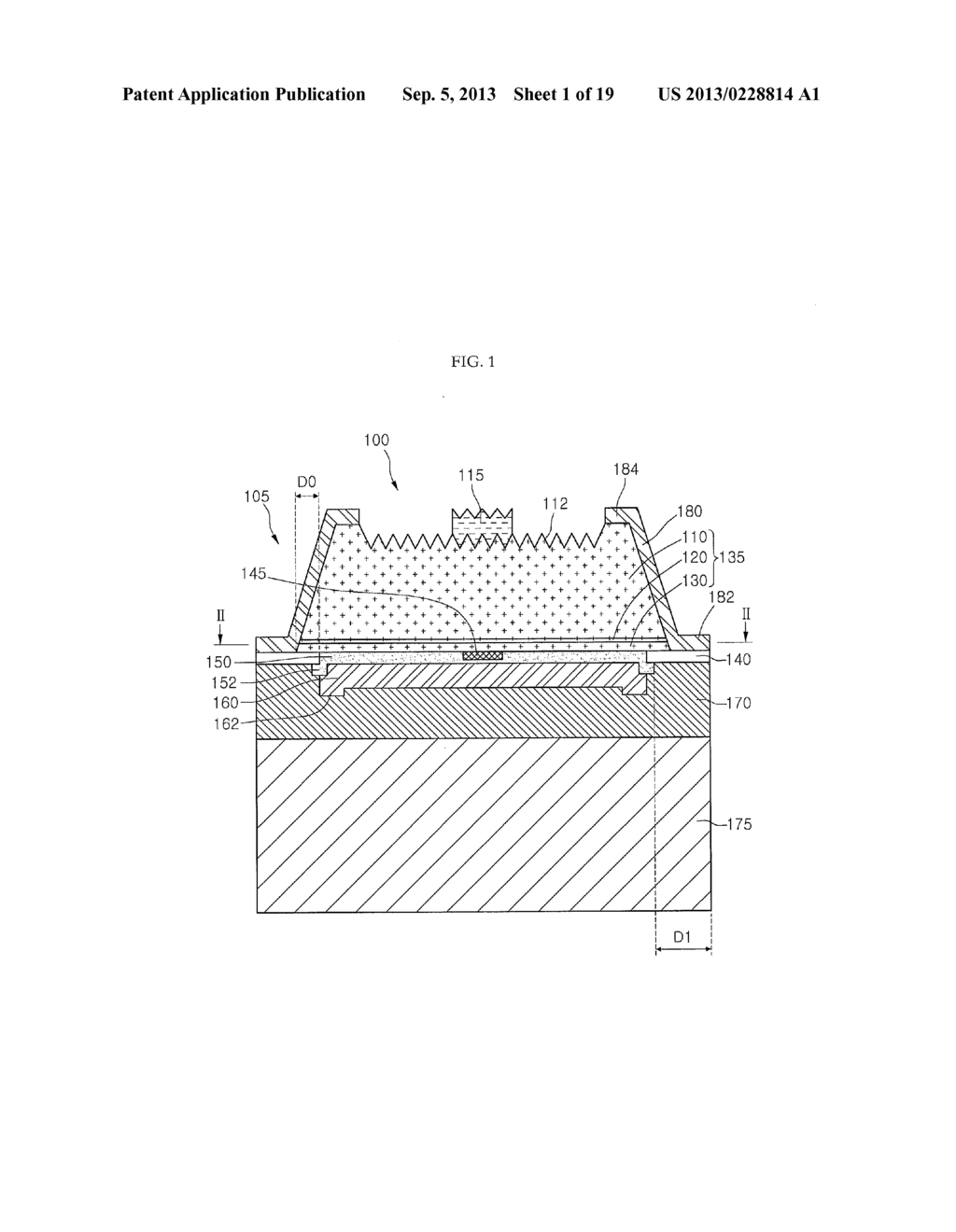 SEMICONDUCTOR LIGHT-EMITTING DEVICE AND METHOD FOR FABRICATING THE SAME - diagram, schematic, and image 02