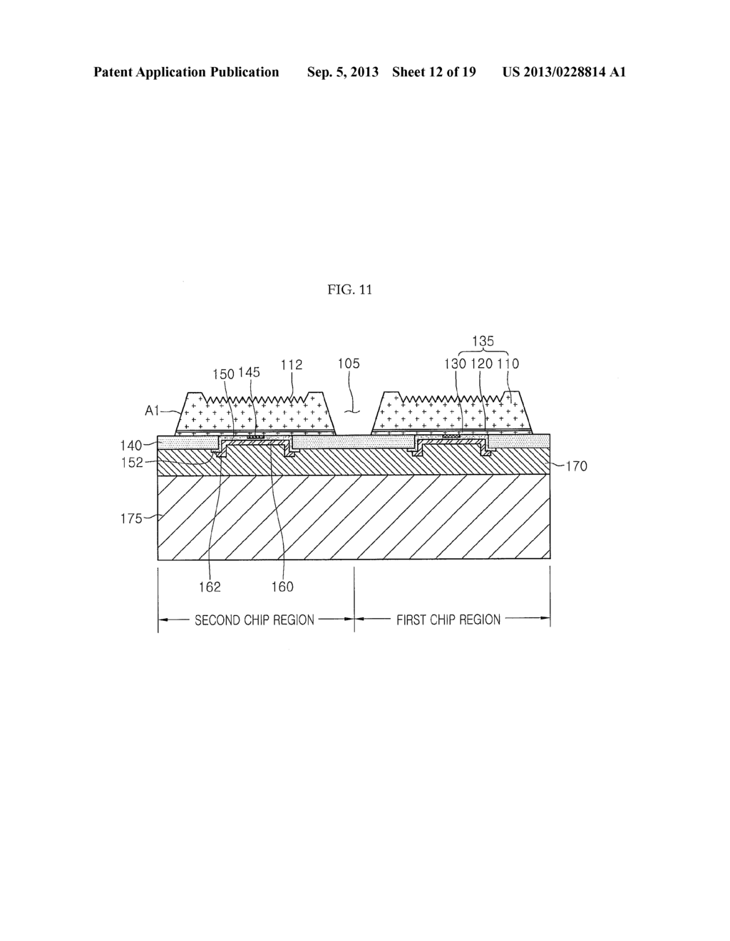 SEMICONDUCTOR LIGHT-EMITTING DEVICE AND METHOD FOR FABRICATING THE SAME - diagram, schematic, and image 13