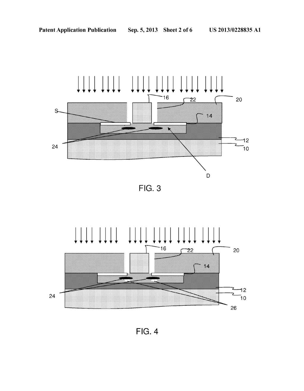 SEMICONDUCTOR STRUCTURES USING REPLACEMENT GATE AND METHODS OF MANUFACTURE - diagram, schematic, and image 03