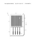 METHOD OF FORMING AN ASSYMETRIC POLY GATE FOR OPTIMUM TERMINATION DESIGN     IN TRENCH POWER MOSFETS diagram and image