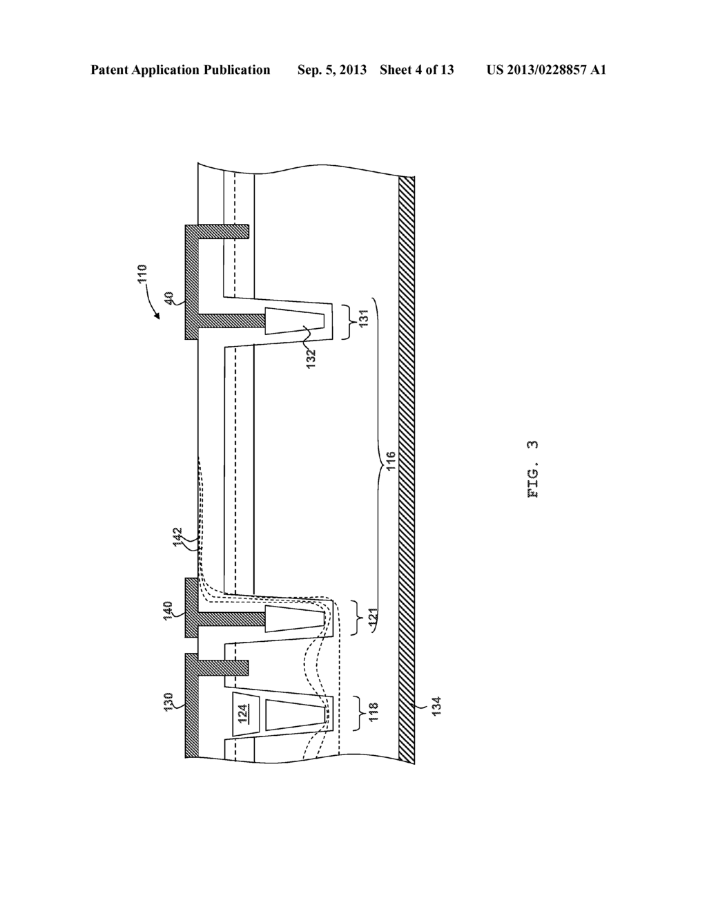 METHOD OF FORMING AN ASSYMETRIC POLY GATE FOR OPTIMUM TERMINATION DESIGN     IN TRENCH POWER MOSFETS - diagram, schematic, and image 05