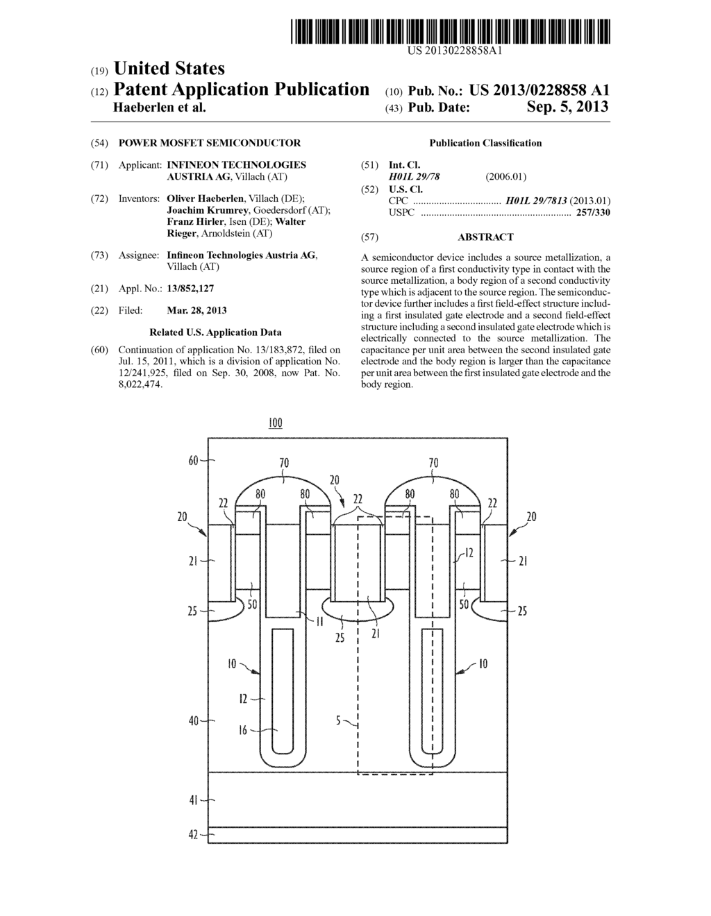 POWER MOSFET SEMICONDUCTOR - diagram, schematic, and image 01