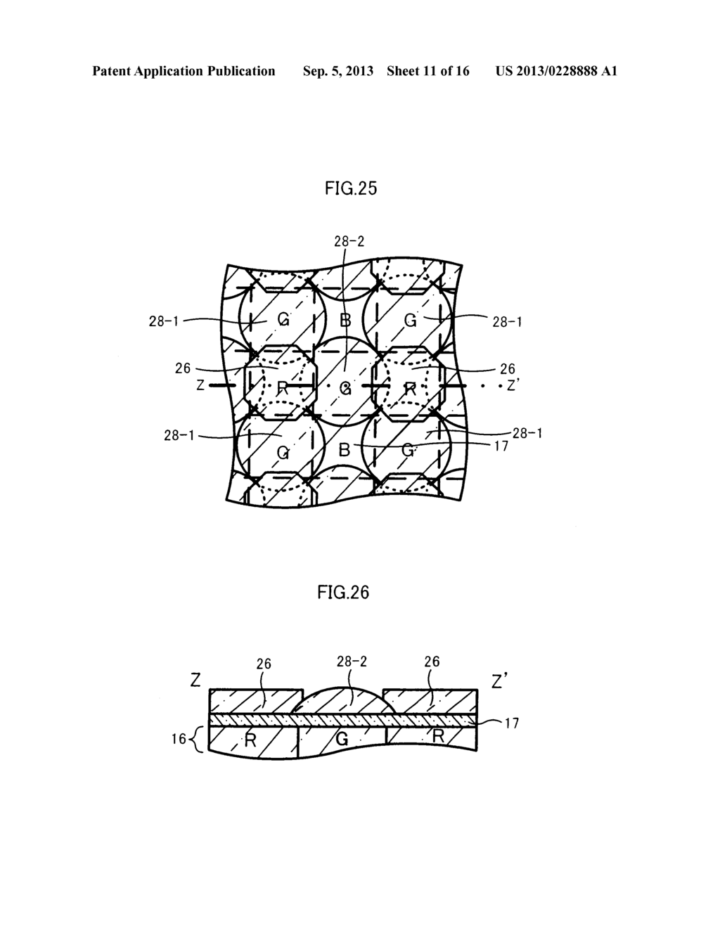 METHOD FOR MANUFACTURING SOLID STATE IMAGE FORMING DEVICE, AND SOLID STATE     IMAGE FORMING DEVICE - diagram, schematic, and image 12