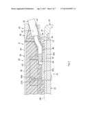 WATERPROOF STRUCTURE FOR ELECTRONIC UNIT diagram and image